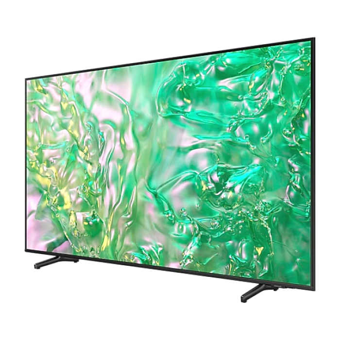 Samsung 65" 65DU8072 AI 4K UHD LED TV, SMART, 3xHDMI, 2xUSB, Wi-Fi 5, Bluetooth 5.2, Frameless, Black (тъмнейл - 1)