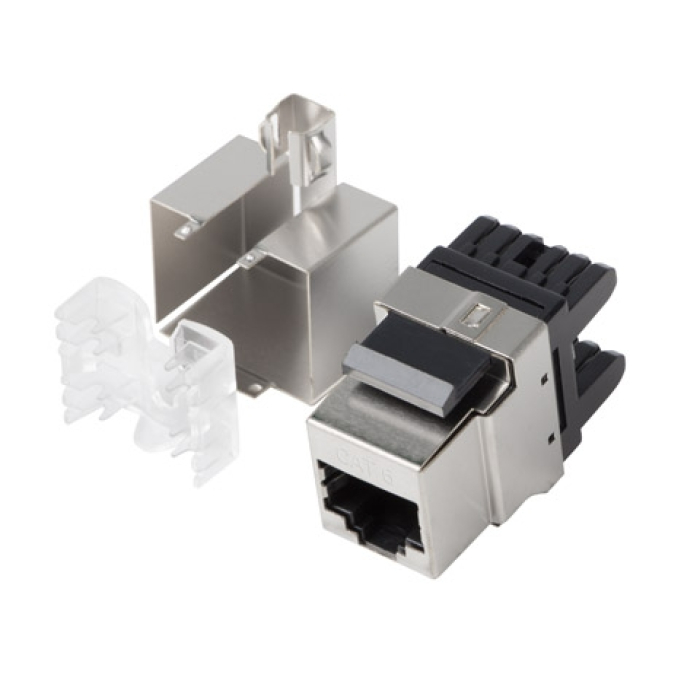 Lanberg keystone module RJ45 180° FTP CAT.6 (тъмнейл - 1)