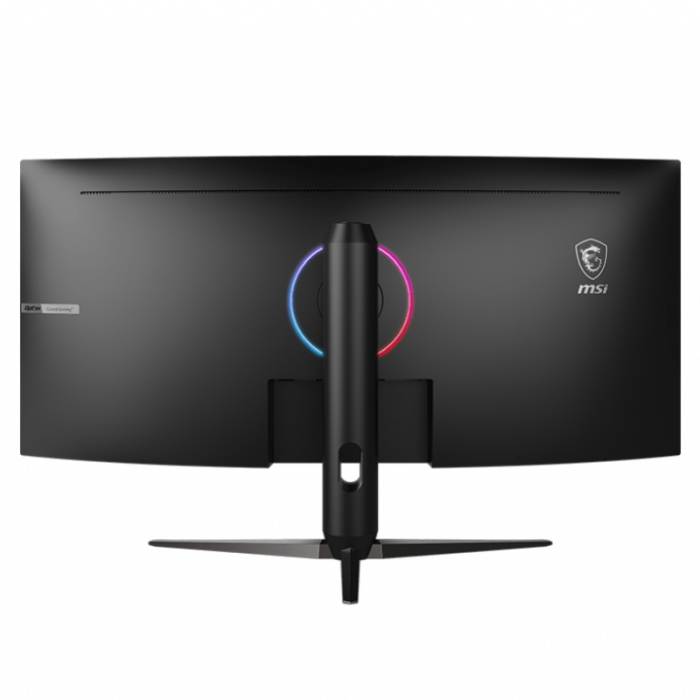 MSI Optix MAG342CQR, 34", 144Hz, 1ms, VA, 3440x1440 UWQHD, 21:9, AG, Curve 1500R, Night Vision, Anti-Flicker, Adaptive-Sync, 300 cd/m2, Contrast 4000:1, 2x HDMI (2.0), DP 1.4, Height Adj 90mm, Tilt, Swivel, Pivot, Frameless, VESA75, 9S6-3DB65H-026 (тъмнейл - 1)