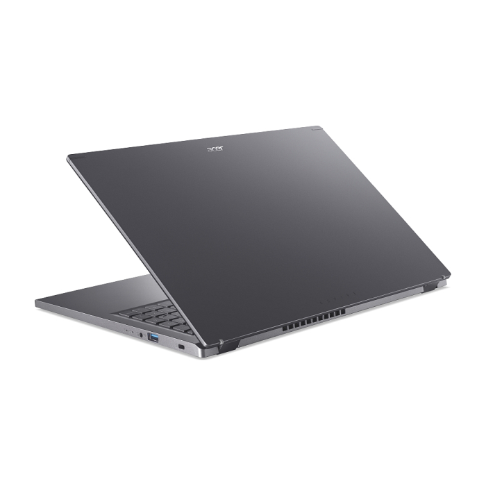 Acer Aspire 5, A515-58M-50SF, Intel Core i5-13420H (up to 4.60GHz, 12MB), 15.6" FHD IPS SlimBezel, 16 GB DDR5, 512GB PCIe NVMe SSD, Intel UMA, Wifi 802.11AX, BT, FP, FHD Cam, KB Backlight, No OS, Gray (тъмнейл - 3)