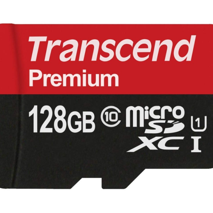 Transcend 128GB micro SDXC UHS-I Premium (with adapter, Class 10) (тъмнейл - 2)