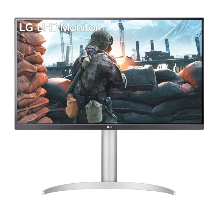 LG 27UP650P-W, 27" UHD 4K IPS AG, DCI-P3 95%, Cinema Screen, 5ms, 1200:1, Mega DFC, 400 cd/m2, 3840x2160, AMD FreeSync, HDR 10, VESA Display HDR 400, HDMI, DisplayPort, FreeSync, Headphone out, Height Adjustable, Pivot Tilt, Reader Mode, Black