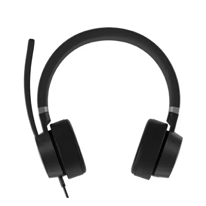 Lenovo Go Wired ANC Headset (Thunder Black) (тъмнейл - 4)