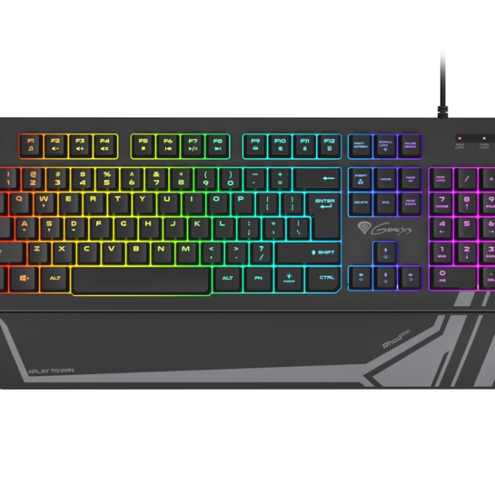 Genesis Gaming Keyboard Rhod 350 RGB Backlight US Lauout на супер цена