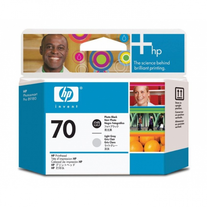 HP 70 Photo Black and Light Gray Printhead на супер цена