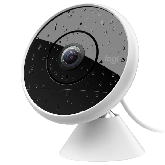 Logitech Circle 2 Wired indoor/outdoor security camera - White (тъмнейл - 1)