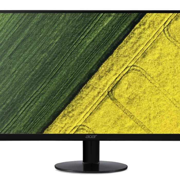 Acer SA240YAbi, 23.8" Wide IPS LED, ZeroFrame, AG, Ultra-thin, FreeSync, 75Hz, 4ms, 100M:1 DCR, 250 cd/m2, 1920x1080 FullHD, VGA, HDMI,Tilt, Black на супер цена