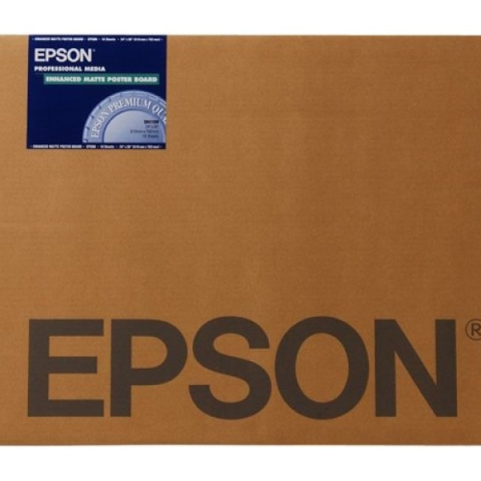 Epson Enhanced Matte Posterboard, 24" x 30", 1130g/m2, 10 Sheets