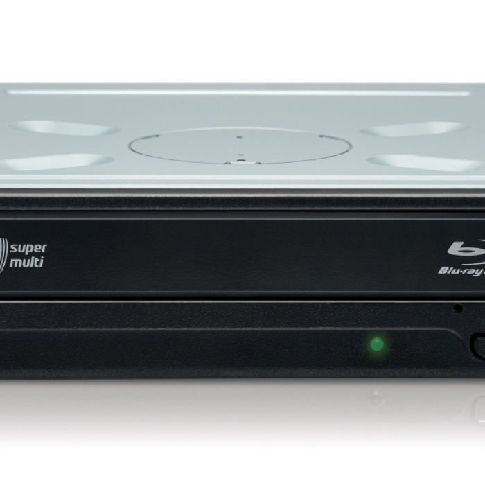 Hitachi-LG BH16NS55 Internal Super Multi Blu-Ray Rewriter, SATA, M-Disk&BDXL Support, Bulk, Black (тъмнейл - 1)