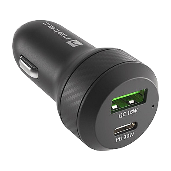 Natec Coney 1xUSB, 1xUSB-C Quick charger 48W, Black (тъмнейл - 1)