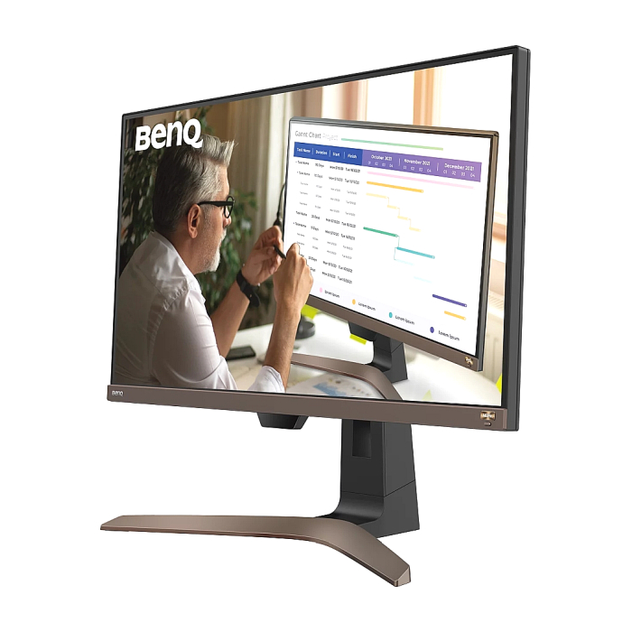 BenQ EW2880U, 28" IPS, 5ms, 3840x2160 4K, Entertainment, 90% DCI-P3, FrSync, Rem.Control, HDRi, Flicker-free, B.I.+, LBL, ePaper, 1000:1, 300 cd/m, HDMI (v2.0)x2, DP, USB Type-C(PD60W/Thunderbolt 3), Sp.3Wx2, Tilt, HAdj.St.100mm, Black + Fury Gaming (тъмнейл - 2)