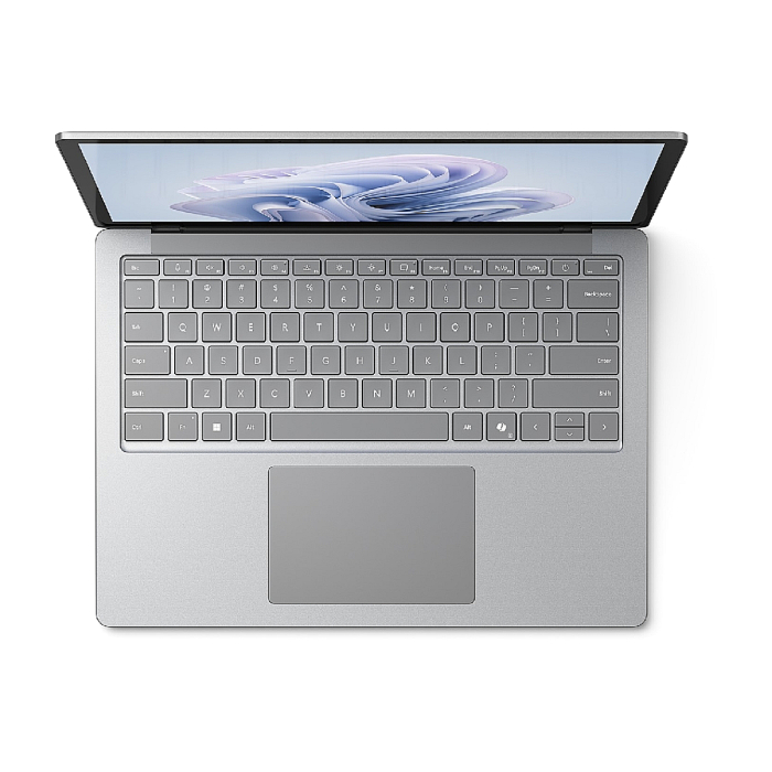 Microsoft Surface Laptop 6, Intel Core Ultra 5 processor 135H, 13,5" 2256x1504 Display, 16GB RAM, 256GB Gen 4 SSD, USB-Cx2, Front Camera(0,92 MP), Windows 11 Pro, Platinium (тъмнейл - 2)