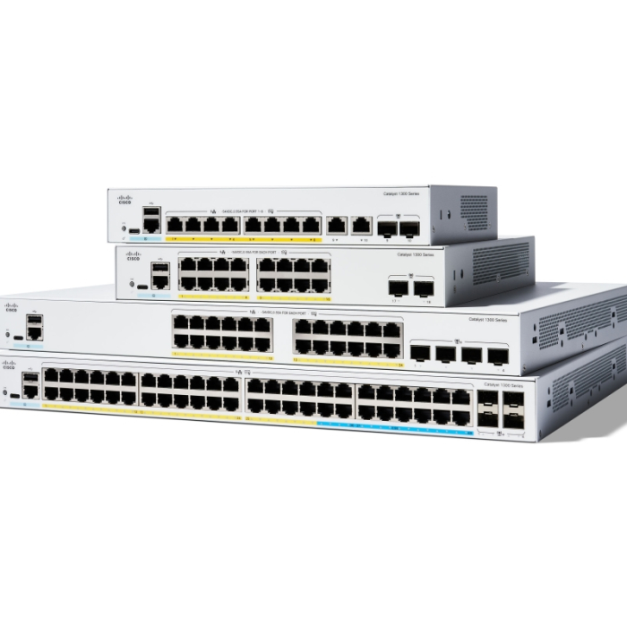 Cisco Catalyst 1300 48-port GE, Full PoE, 4x1G SFP на супер цена