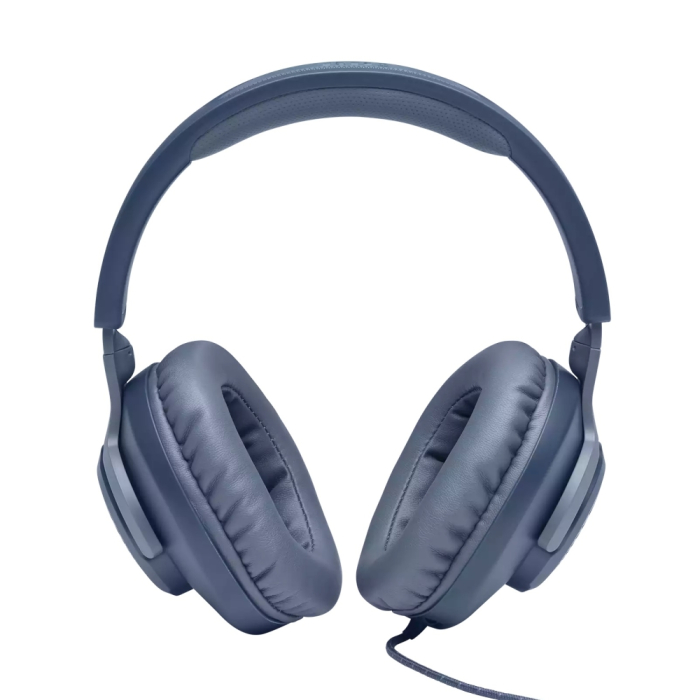 JBL QUANTUM 100 BLU Wired over-ear gaming headset with a detachable mic (тъмнейл - 1)