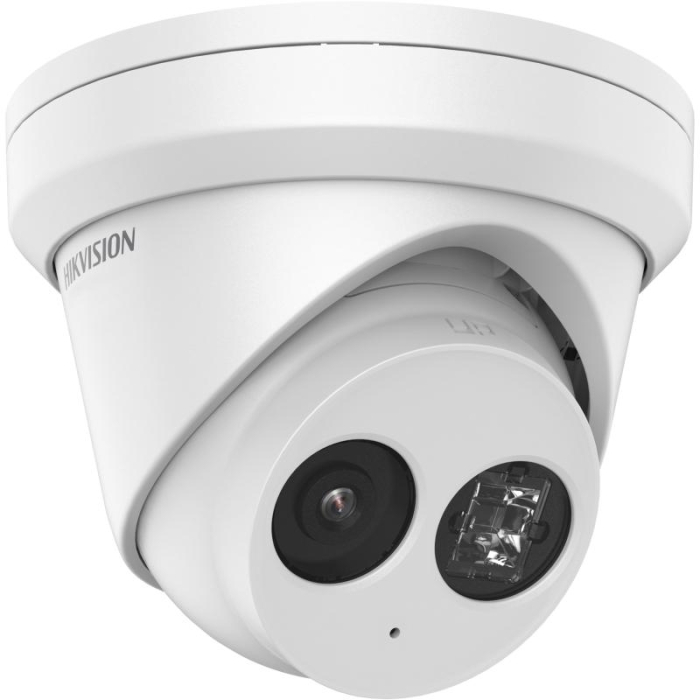 HikVision IP Dome Camera 6 MP, 2.8 mm, IR up to 30m, H.265+, IP67, built-in microphone, 12Vdc/PoE 7.5W (тъмнейл - 1)