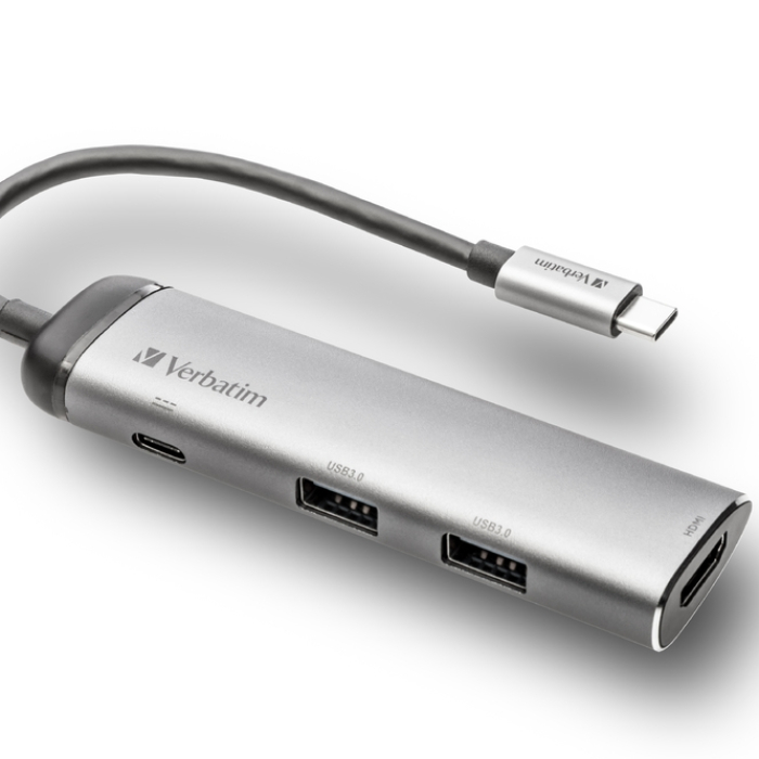 Verbatim USB-C Multiport Hub USB 3.1 Gen1/USB 3.0/HDMI