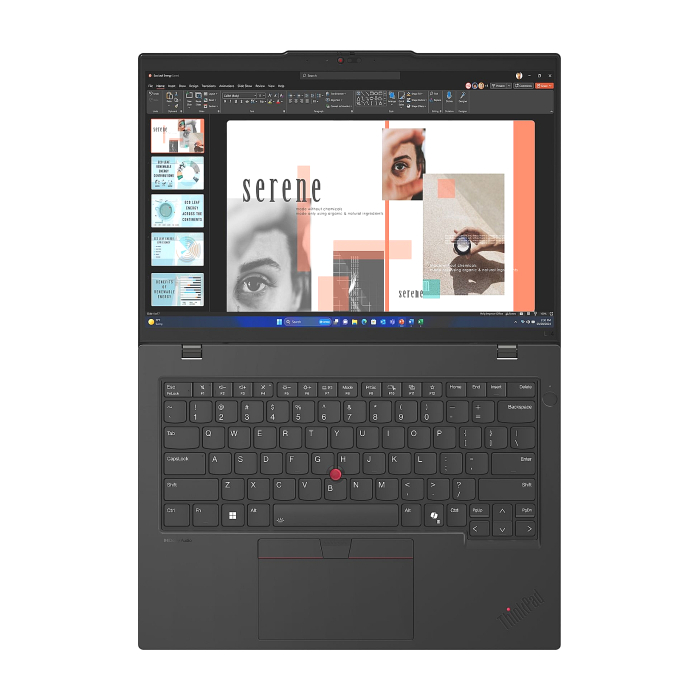 Lenovo ThinkPad L14 G5 Intel Core Ultra 5 125U (up to 4.3GHz, 12MB), 16GB DDR5-5600, 512GB SSD, 14" WUXGA (1920x1200) IPS AG, Intel Graphics, 5MP&IR Cam, Backlit KB, Black, WLAN, BT, 3cell, SCR, FPR, DOS, 3Y Onsite (тъмнейл - 1)