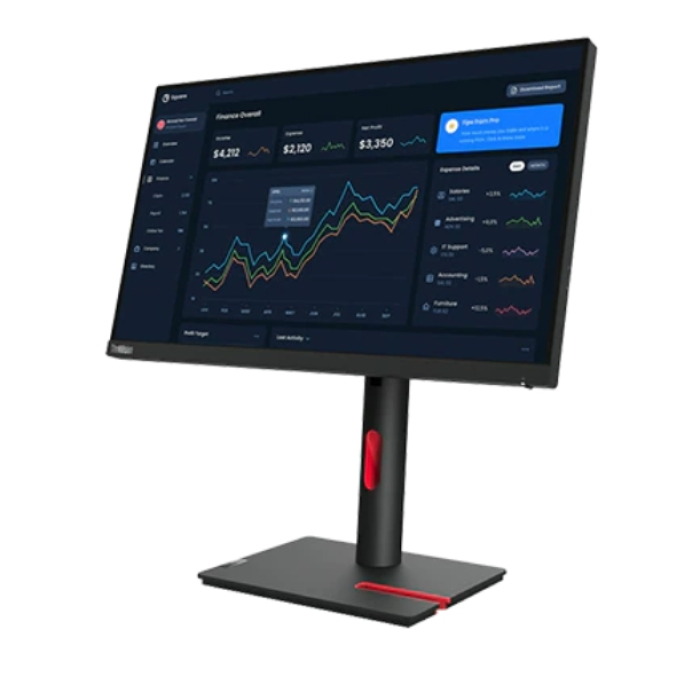 Lenovo ThinkVision T22i-30 21.5" FHD IPS, 16:9, 1920x1080, 4 ms, 250 nits, 1000:1, 60Hz, USB Hub, HDMI, DP, VGA, Tilt, Swivel, Pivot, Height Adjust Stand на супер цена