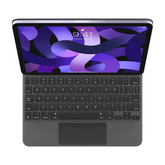 Apple Magic Keyboard for iPad Pro 11-inch (4th generation) and iPad Air (5th generation) - US English - Black (тъмнейл - 1)