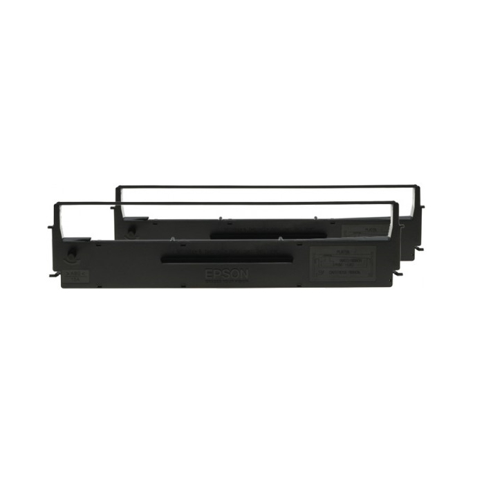 Epson SIDM Black Ribbon Cartridge for LX-350/300+/300+II, Dualpack на супер цена