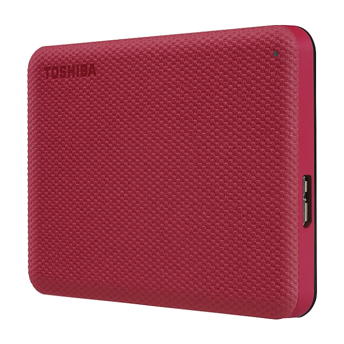 Toshiba Canvio Advance 1TB Red ( 2.5", USB 3.2 ) (тъмнейл - 1)