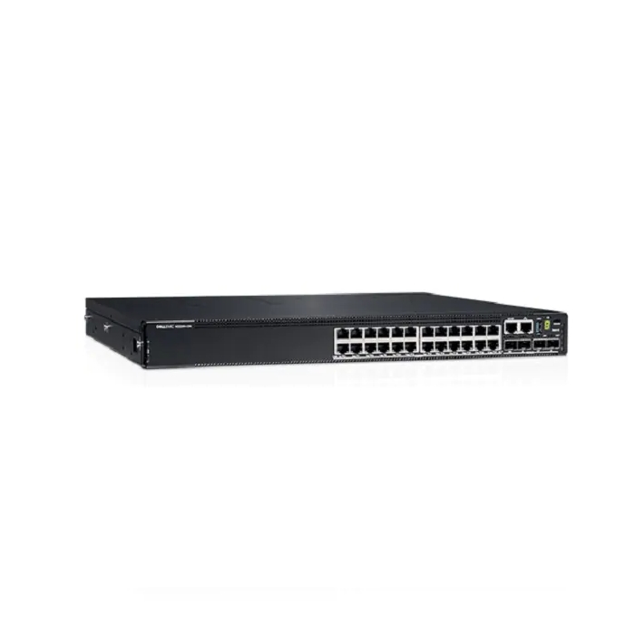 Dell EMC Powerswitch N2224X-ON, 24x1/2.5G, 4x25G, 2x40G Stacking, 1xAC PSU, IO/PS airflow, OS6, Lifetime Limited Hardware Warranty на супер цена