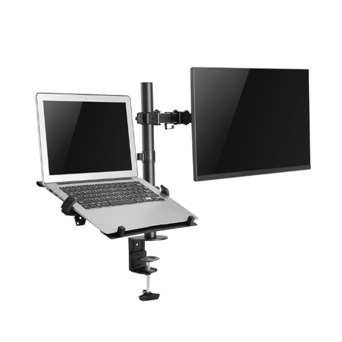 Neomounts by NewStar Flat Screen & Notebook Desk Mount (clamp/grommet) (тъмнейл - 4)