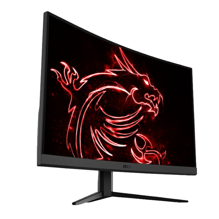 MSI Optix G32C4, 31.5", 1ms, 165Hz, VA, CURVED 1500R, FHD 1920x1080, AG, 95% DCI-P3, FreeSync, Anti-Flick, LBL, 250 cd/m2, Contrast 3000:1, DCR 100M:1, 2 x HDMI, DP, 1x Earphone out , Tilt, VESA100, Frameless 9S6-3DA61T-002 (тъмнейл - 3)