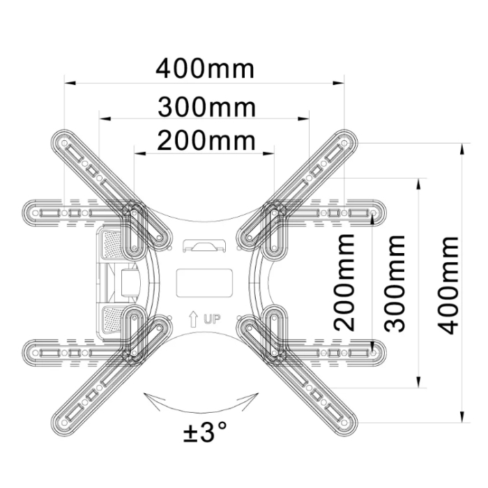 Neomounts Select Flat Screen Wall Mount (tilt & turn) (тъмнейл - 2)