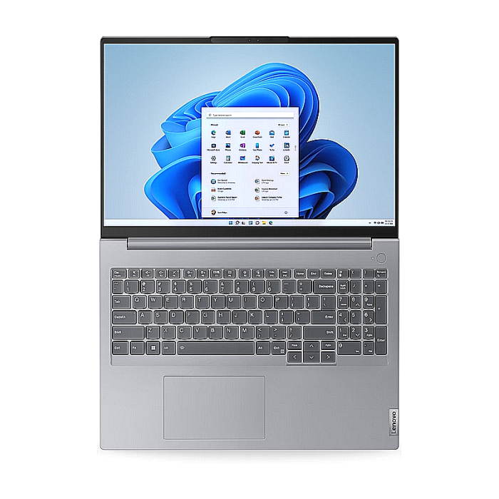 Lenovo ThinkBook 16 G7 Intel Core Ultra 5 125U (up to 4.3GHz, 12MB), 16GB DDR5 5600MHz, 512GB SSD, 16" WUXGA (1920x1200) IPS AG, FHD&IR Cam, Backlit KB, WLAN, BT, Backlit KB, Arctic Grey, FPR, DOS, 3Y CCI (тъмнейл - 4)