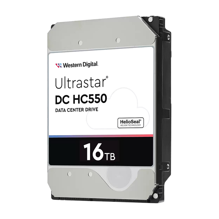 Western Digital Ultrastar 16TB ( 3.5", 512MB, 7200 RPM, SATA 6Gb/s, 512N SE NP3 ) (тъмнейл - 1)