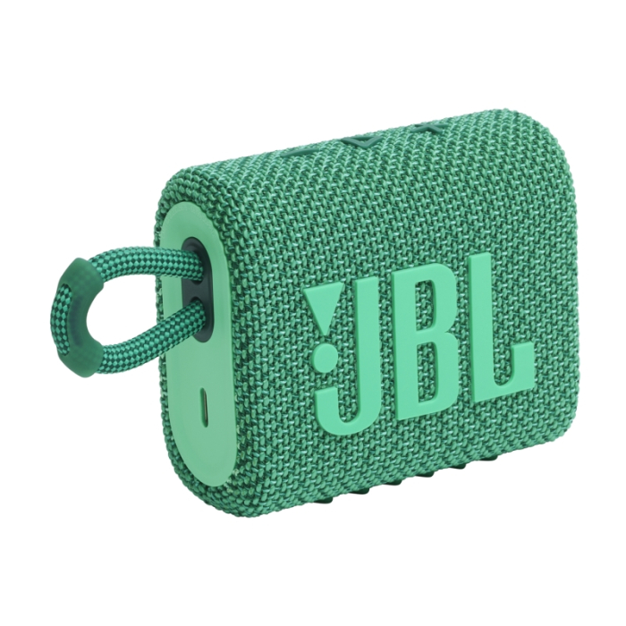 JBL GO 3 ECO GRN Portable Waterproof Speaker на супер цена