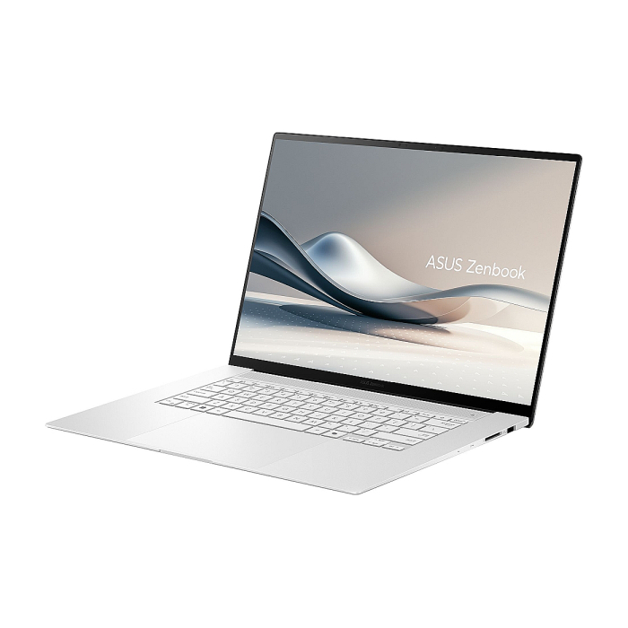 Asus S Zenbook UM5606WA-RJ126X AMD Ryzen AI 9 HX 370 Processor 2.0GHz (36MB Cache, up to 5.1GHz, 12 cores, 24 Threads), OLED 16" (WQ+) 2880X1800 16:10, 32GB  LPDDR5X  (ON BD), 2TB SSD,AMD Radeon Graphics,Windows 11, White (тъмнейл - 1)