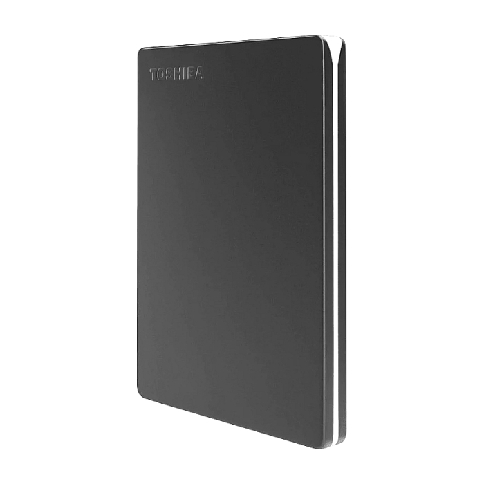 Toshiba Canvio Slim 1TB Black ( 2.5", USB 3.2 ) (тъмнейл - 1)