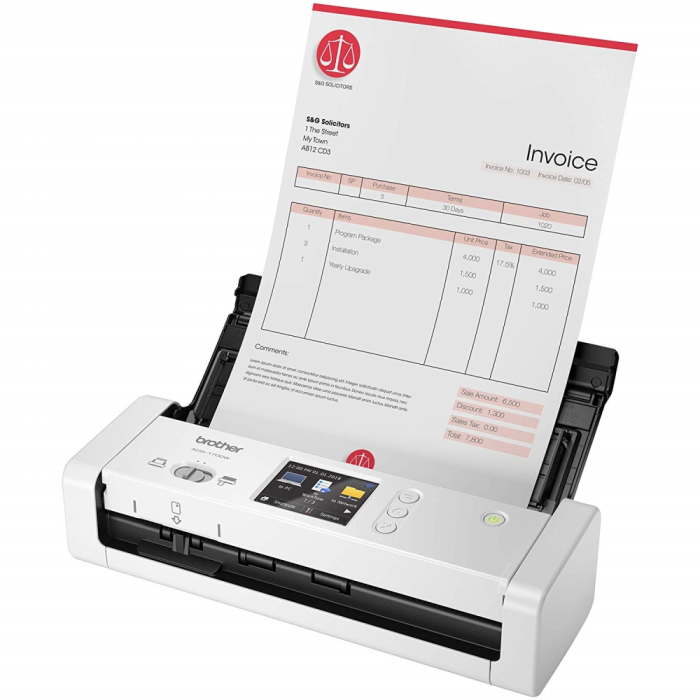 Brother ADS-1700W Document Scanner (тъмнейл - 2)