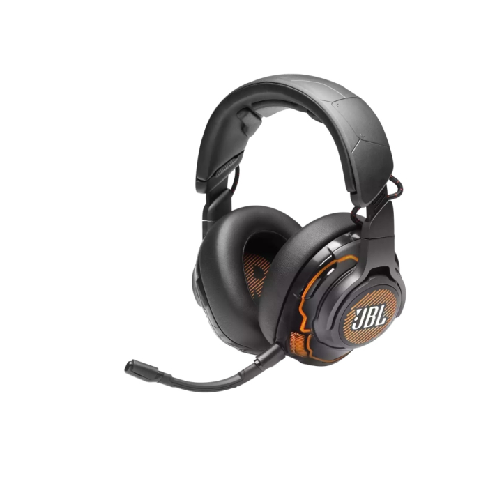 JBL QUANTUM ONE BLK USB wired PC over-ear professional gaming headset with head-tracking enhanced JBL QuantumSPHERE 360 на супер цена