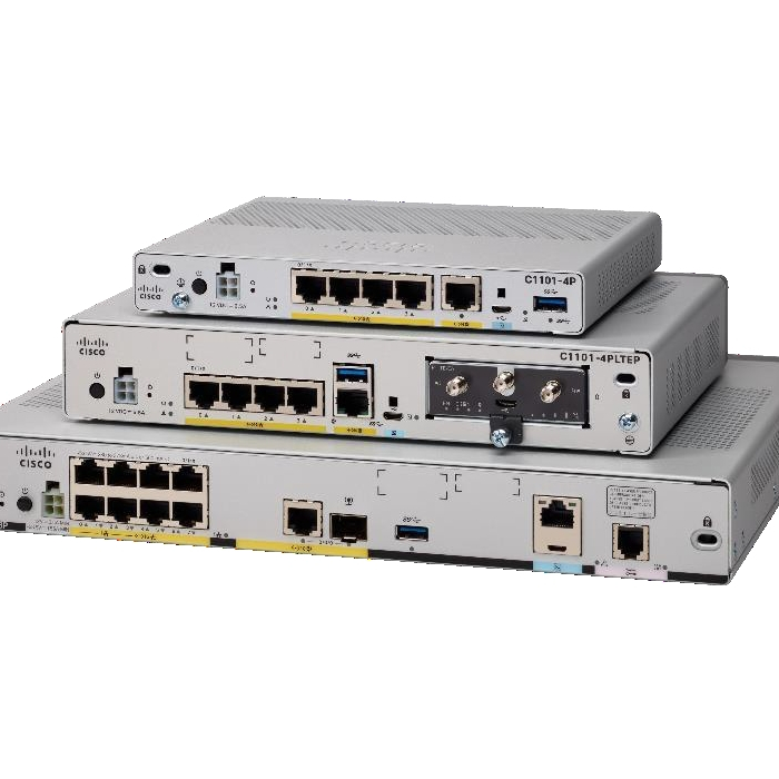 Cisco ISR 1100 4 Ports Dual GE WAN Ethernet Router на супер цена