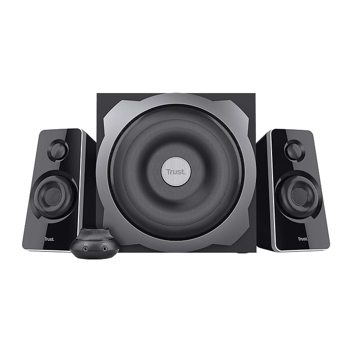 TRUST Tytan 2.1 Subwoofer Speaker Set - black