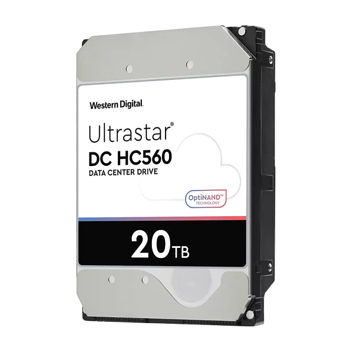 Western Digital Ultrastar 20TB ( 3.5", 512MB, 7200 RPM, SATA 6Gb/s, 512N SE NP3 ) (тъмнейл - 1)