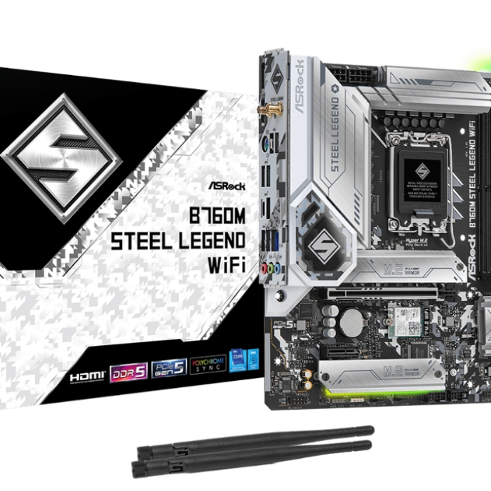 Asrock B760M Steel Legend Wi-Fi на супер цена