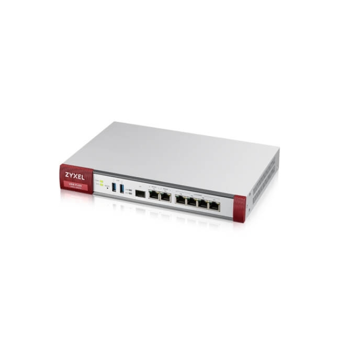 ZyXEL USG Flex Firewall 10/100/1000, 2xWAN, 4xLAN/DMZ ports, 1xSFP, 2xUSB with 1 Yr UTM bundle на супер цена