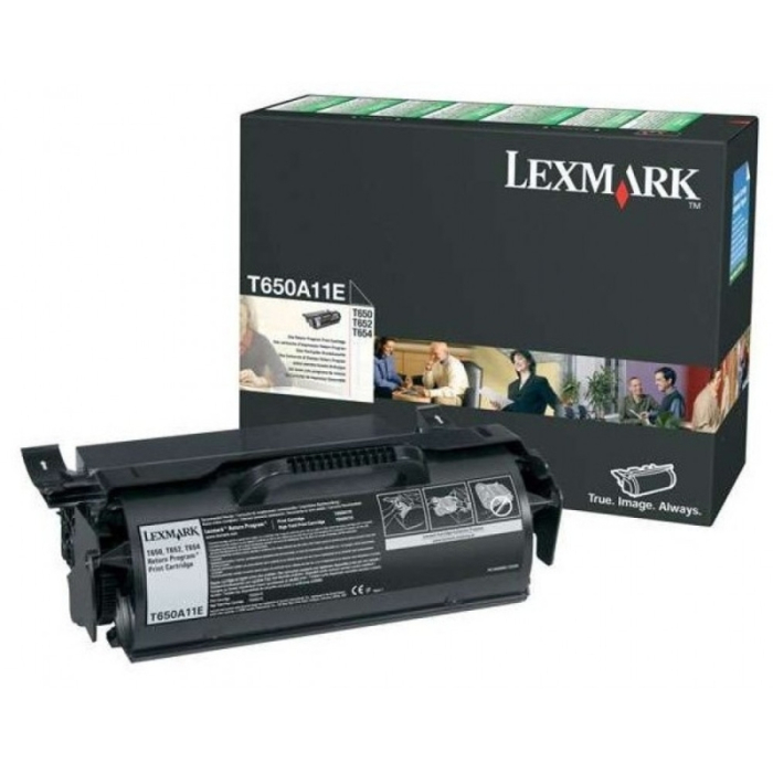 Lexmark T650A11E T650, T/X652, 654, X651, 656, 658 Return Programme 7K Print Cartridge на супер цена