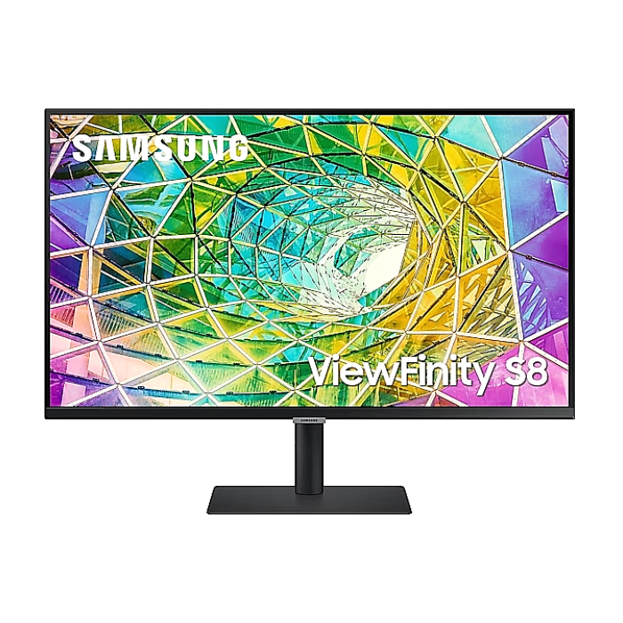 Samsung 27A800 , 27" IPS LED, 60 Hz, 5 ms GTG, 3840x2160, 300 cd/m2, 1000:1, HDR 10, Eye Saver Mode, Flicker Free, PBP, PIP, 4xUSB, Display Port 1.2, HDMI 2.0, 4x USB, Headphone Jack, 178°/178°, Black на супер цена