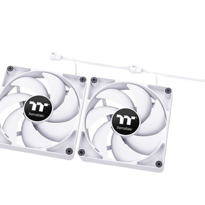 Thermaltake CT140 PC Cooling Fan 2 Pack White (тъмнейл - 3)