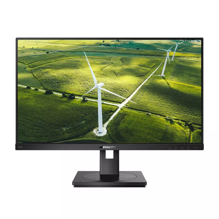 Philips 272B1G, 27" IPS WLED, 1920x1080@75Hz, 4ms GtG, 250 cd/m2, 1000:1, 50M:1 DCR, Adaptive Sync, FlickerFree, Low Blue Mode, 2Wx2, Tilt, Height Adjust, Pivot, Swivel, D-SUB, DVI, HDMI, DP, USB hub