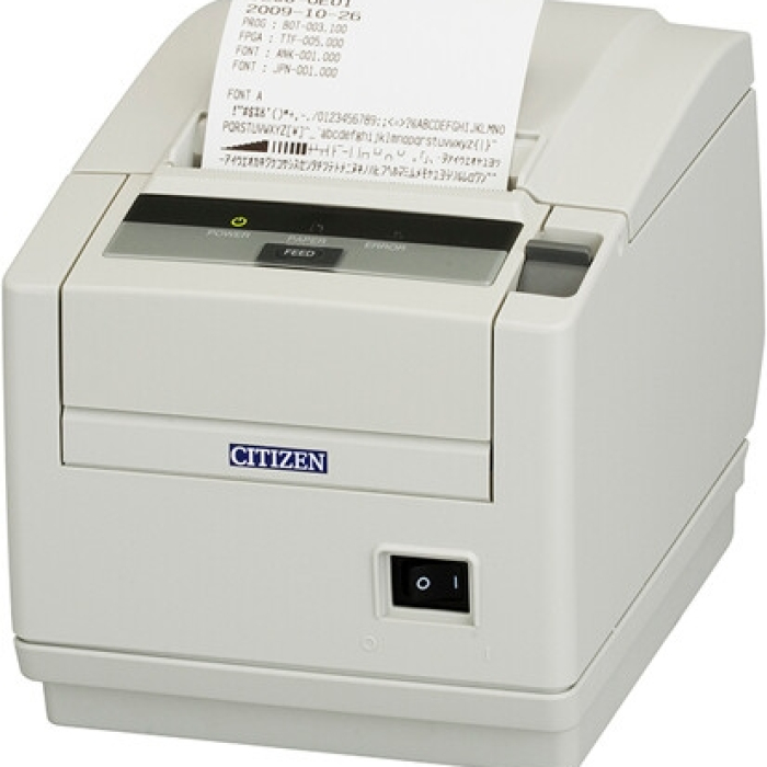 Citizen CT-S601II Printer; No interface, Ivory White