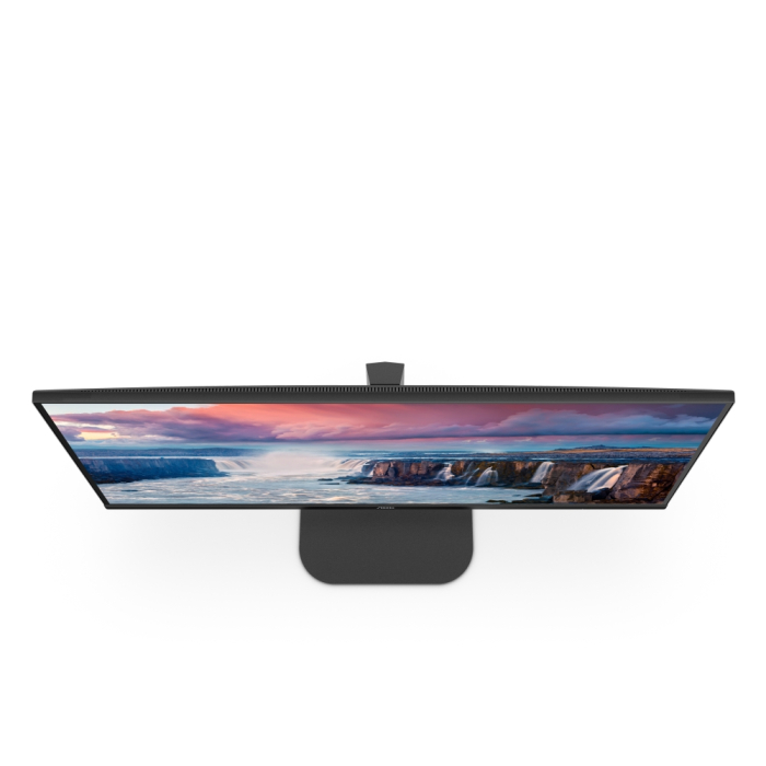 AOC Q32V5CE/BK, 31.5" VA WLED, 2560x1440@75Hz, 4ms GtG, 1ms MPRT, 300cd m/2, 3000:1, 20M:1 DCR, Adaptive Sync, FlickerFree, Low Blue Light, 5Wx2, Tilt, HDMI, DP, USB hub (тъмнейл - 4)