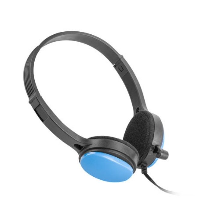 uGo Headset USL-1221 + microphone, Blue (тъмнейл - 3)