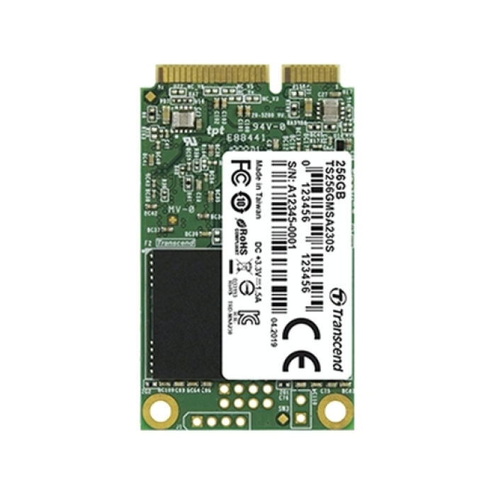 Transcend 256GB, mSATA SSD, SATA3, 3D TLC на супер цена