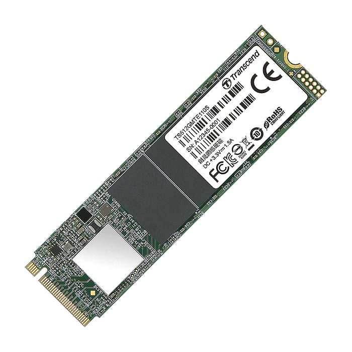 Transcend 256GB, M.2 2280, PCIe Gen3x4, 3D TLC, DRAM-less на супер цена